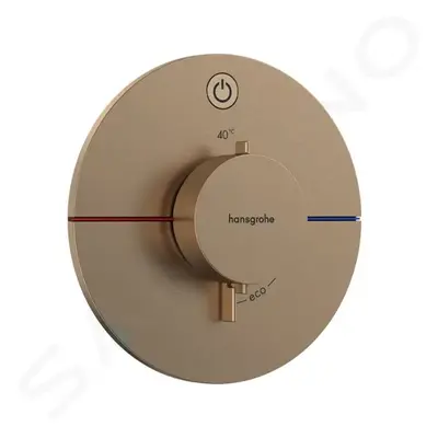 Hansgrohe 15553140 - Termostatická baterie pod omítku, kartáčovaný bronz