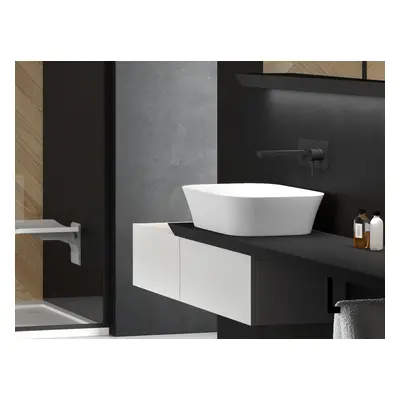 BESCO Olsen Spa Assos KEASSNDBW - Umyvadlo ASSOS Black&White - na desku