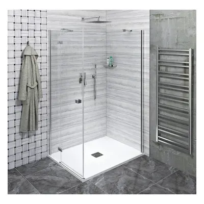 Polysan FORTIS obdélníkový sprchový kout 800x900 mm, L varianta