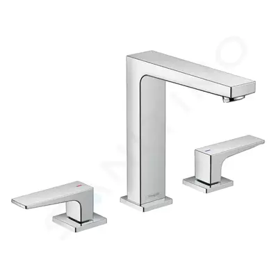 Hansgrohe 32515000 - Umyvadlová baterie s výpustí Push-Open, 3-otvorová instalace, chrom