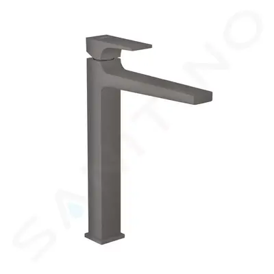 Hansgrohe 32512340 - Umyvadlová baterie s výpustí Push-Open, kartáčovaný černý chrom