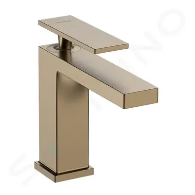 Hansgrohe 73014140 - Umyvadlová baterie s výpustí, CoolStart, EcoSmart, kartáčovaný bronz