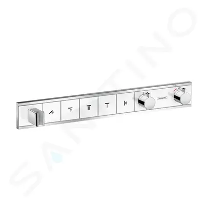 Hansgrohe 15358400 - Baterie pod omítku pro 5 spotřebičů, bílá/chrom