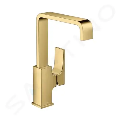 Hansgrohe 32511990 - Umyvadlová baterie s výpustí Push-Open, leštěný vzhled zlata