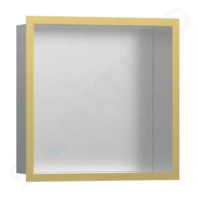 Hansgrohe 56097990 - Výklenek do stěny s designovým rámem, 30x30x10 cm, kartáčovaná nerez/vzhled