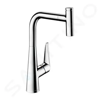 Hansgrohe 73853000 - Dřezová baterie M5115-H300 s výsuvnou sprškou, sBOX, chrom