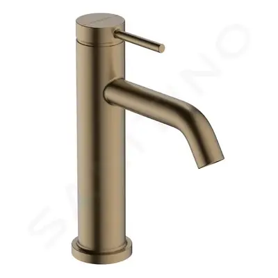 Hansgrohe 73310140 - Umyvadlová baterie s výpustí, EcoSmart, kartáčovaný bronz