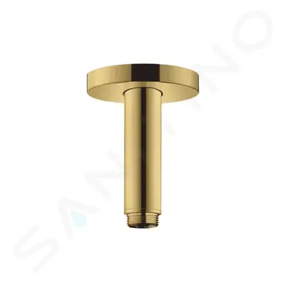 Hansgrohe 27393990 - Přívod od stropu S 10 cm, leštěný vzhled zlata