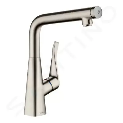 Hansgrohe 14883800 - Dřezová baterie, vzhled nerezu