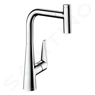 Hansgrohe 72821000 - Dřezová baterie s výsuvným výtokem, chrom