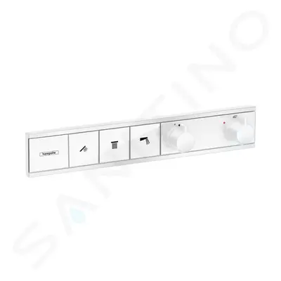 Hansgrohe 15381700 - Termostatická baterie pod omítku, pro 3 spotřebiče, matná bílá