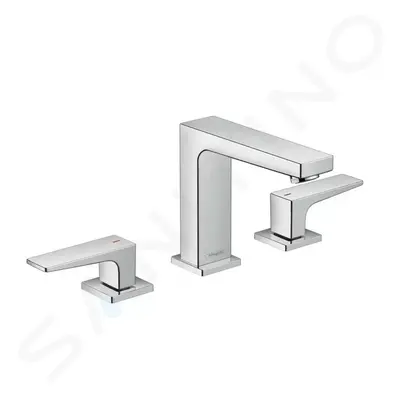 Hansgrohe 32514000 - Umyvadlová baterie s výpustí Push-Open, 3-otvorová instalace, chrom