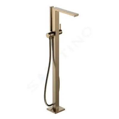 Hansgrohe 73445140 - Vanová baterie do podlahy, kartáčovaný bronz