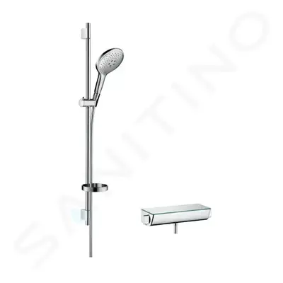 Hansgrohe 27037000 - Sprchový set s termostatem, 15 cm, 3 proudy, chrom