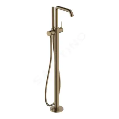 Hansgrohe 73440140 - Vanová baterie do podlahy, kartáčovaný bronz