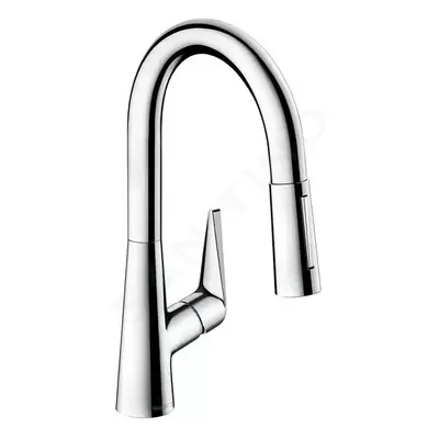 Hansgrohe 73850000 - Dřezová baterie M5116-H160 s výsuvnou sprškou, sBOX, chrom