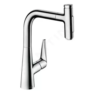 Hansgrohe 73868000 - Dřezová baterie M5117-H220 s výsuvnou sprškou, sBOX, chrom