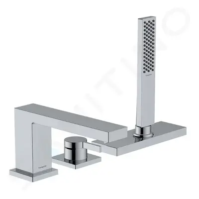 Hansgrohe 73443000 - Baterie na okraj vany, 3-otvorová instalace, sBox, chrom