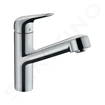 Hansgrohe 71865000 - Dřezová baterie M427-H150 ECO, s výsuvnou koncovkou, EcoSmart, chrom