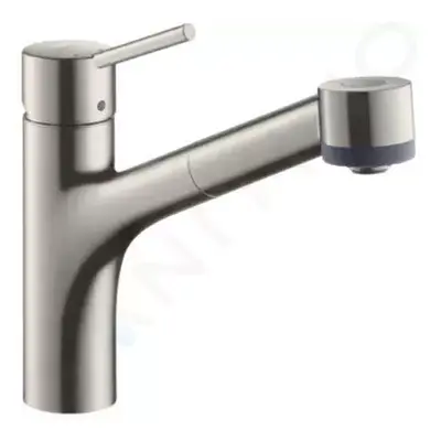 Hansgrohe 73860800 - Dřezová baterie M5216-H170 s výsuvnou sprškou, sBOX, vzhled nerezu