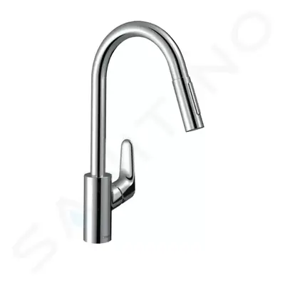 Hansgrohe 73895000 - Dřezová baterie Focus s výsuvnou sprškou, sBox, EcoSmart, chrom