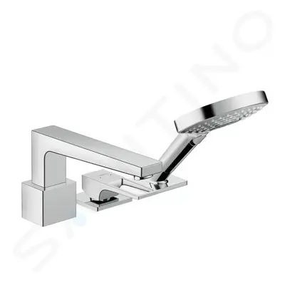 Hansgrohe 74550000 - Páková tříotvorová baterie na okraj vany, chrom