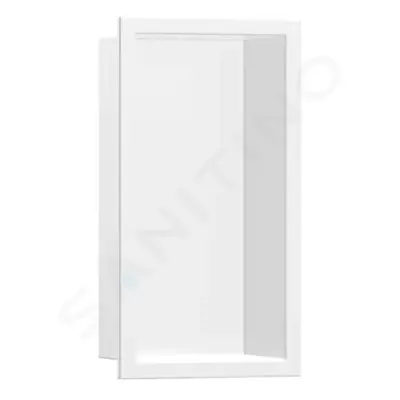 Hansgrohe 56057700 - Výklenek do stěny s rámem, 30x15x10 cm, matná bílá