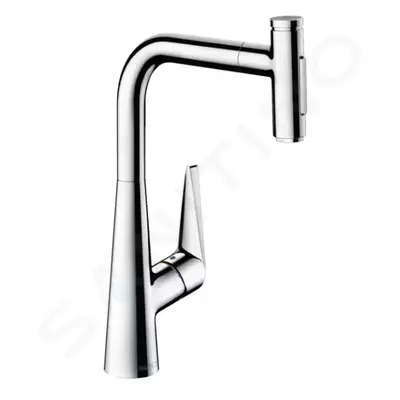 Hansgrohe 72823000 - Dřezová baterie s výsuvnou sprškou, chrom