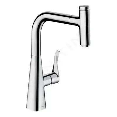 Hansgrohe 73802000 - Dřezová baterie M7115-H240 s výsuvnou sprškou, sBOX, chrom