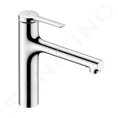 Hansgrohe 74823000 - Dřezová baterie s výsuvnou sprškou, sBox, chrom