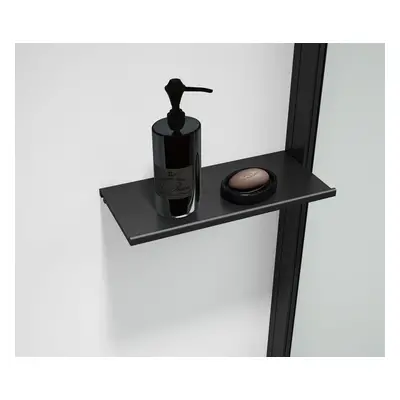 Polysan ESCA SHELF polička do profilu 230x120mm, černá mat