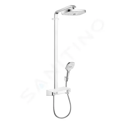 Hansgrohe 27126400 - Sprchový set s termostatem ShowerTablet, 30 cm, 2 proudy, bílá/chrom