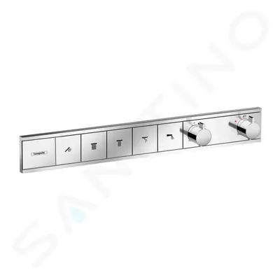 Hansgrohe 15384000 - Termostatická baterie pod omítku, pro 5 spotřebičů, chrom