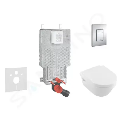 Grohe 38643SET-KB - Sada pro závěsné WC + klozet a sedátko Villeroy & Boch