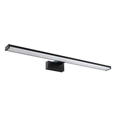 Sapho CHICAGO XL LED svítidlo, 600x120mm, 12W, 230V, plast, černá mat