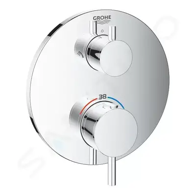 Grohe 24135003 - Termostatická baterie pod omítku pro 2 spotřebiče, chrom