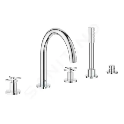 Grohe Atrio Vanová baterie, 5-otvorová instalace, chrom 19923003