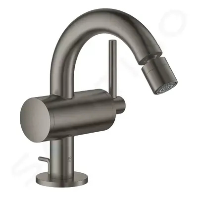 Grohe Atrio Bidetová baterie s výpustí, kartáčovaný Hard Graphite 32108AL3