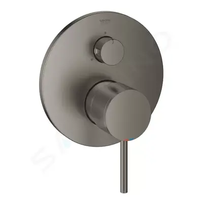 Grohe Atrio Baterie pod omítku pro 3 spotřebiče, kartáčovaný Hard Graphite 24096AL3