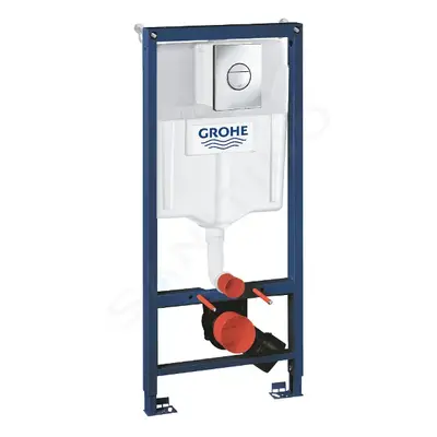 Grohe 38860000 - Předstěnová instalace pro závěsné WC, tlačítko Nova Cosmopolitan, chrom