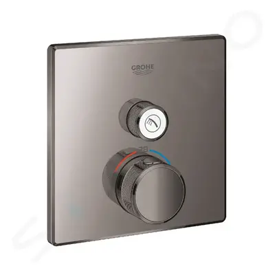 Grohe 29123A00 - Termostatická sprchová baterie pod omítku s 1 ventilem, Hard Graphite