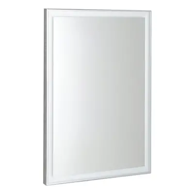 Sapho LUMINAR zrcadlo s LED osvětlením v rámu 600x800mm, chrom