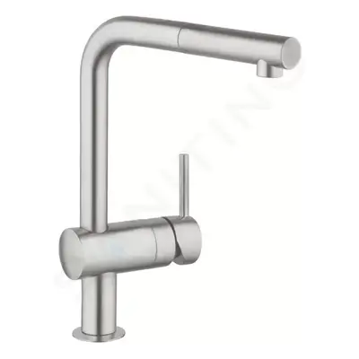 Grohe 32168DC0 - Dřezová baterie s výsuvnou koncovkou, supersteel