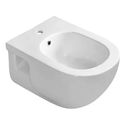 Sapho BRILLA bidet závěsný, 35,5x53 cm, bílá