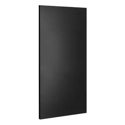 Sapho ENIS koupelnový sálavý topný panel 600W, IP44, 590x1200 mm, černá mat