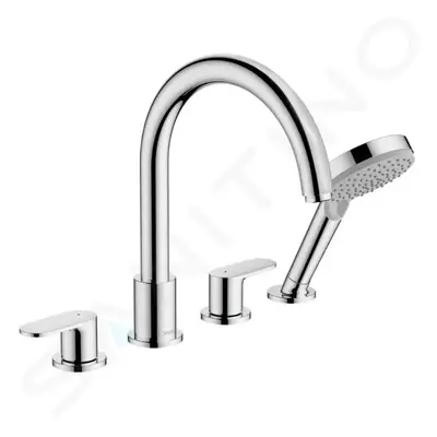 Hansgrohe 71456000 - Baterie na okraj vany, 4-otvorová instalace, chrom