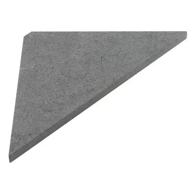 Sapho ABELINE rohová police rockstone 200x200mm, concrete