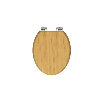 Schütte WC sedátko Natural Bambus, dřevěné sedátko z bambusu soft close (SCHÜTTE NATURAL BAMBOO