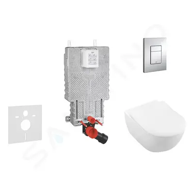 Grohe 38643SET-KI - Set předstěnové instalace, klozetu a sedátka Subway 2.0, DirectFlush, SoftCl