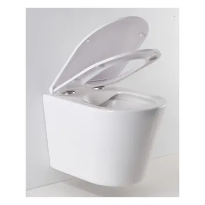 HOPA Olsen Spa Ovale Basso OLKLT053ERBS - Závěsné WC OVALE BASSO RIMLESS - bez sedátka